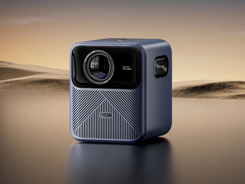 Wanbo Mozart 1 Pro projector with 900 ANSI lumens brightness