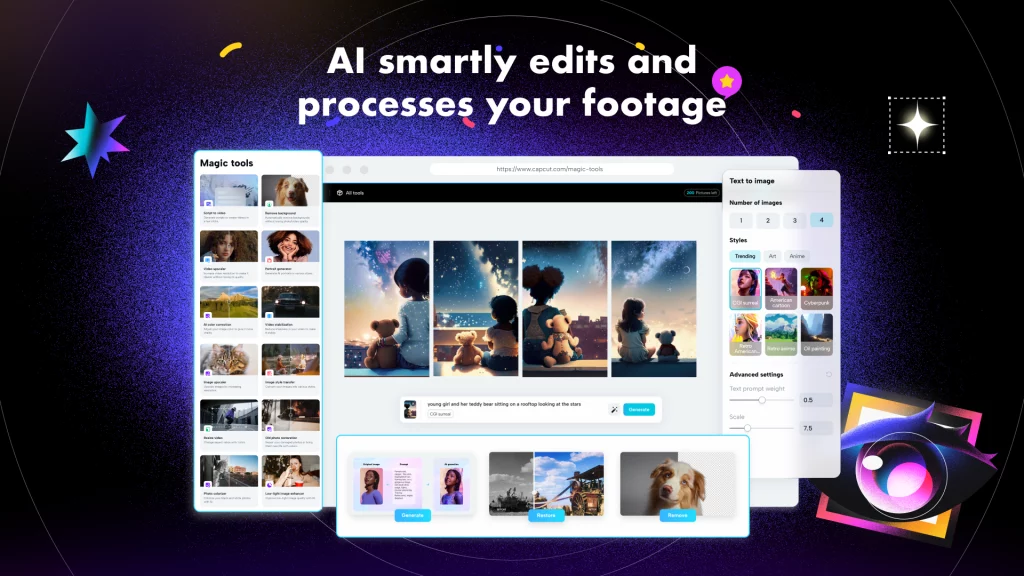capcut video editor ai