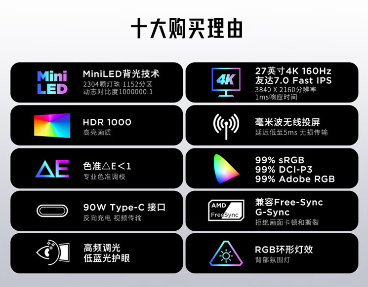 Nubia Red Magic 5088 zone gaming monitor specs