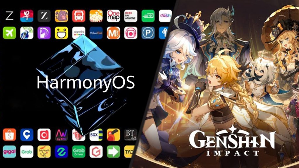 Huawei mihoyo HarmonyOS games