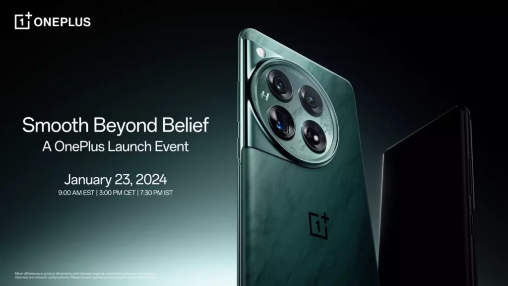 OnePlus 12 launch