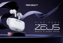 Fire-Boltt Fire-Pods Zeus TWS earbuds with AI ENC & 40 hours battery life launched in India Fire-Boltt Fire-Pods Zeus