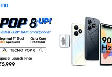 Tecno Pop 8 Launched with a 6.56-inch HD+ Display, 8GB RAM, and a 5000mAh Battery