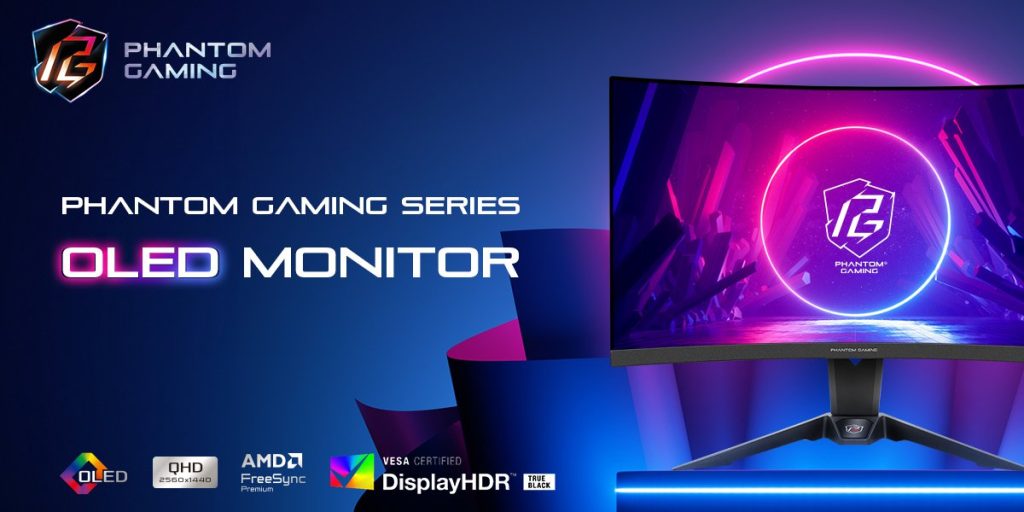 CES 2024 ASRock unveils three new Phantom gaming monitors with up to
