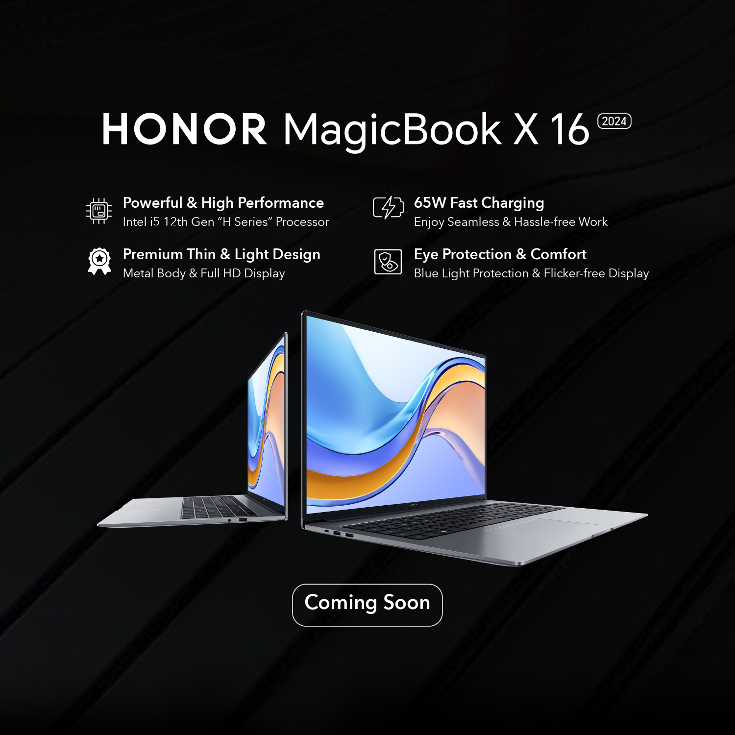 Honor MagicBook X16 with 12th Gen Intel i5 CPU launching soon in India ...