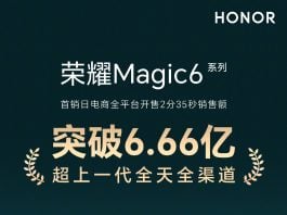 Honor Magic 6, Magic 6 Pro sales exceed $100 Million in under 3 minutes -  Gizmochina