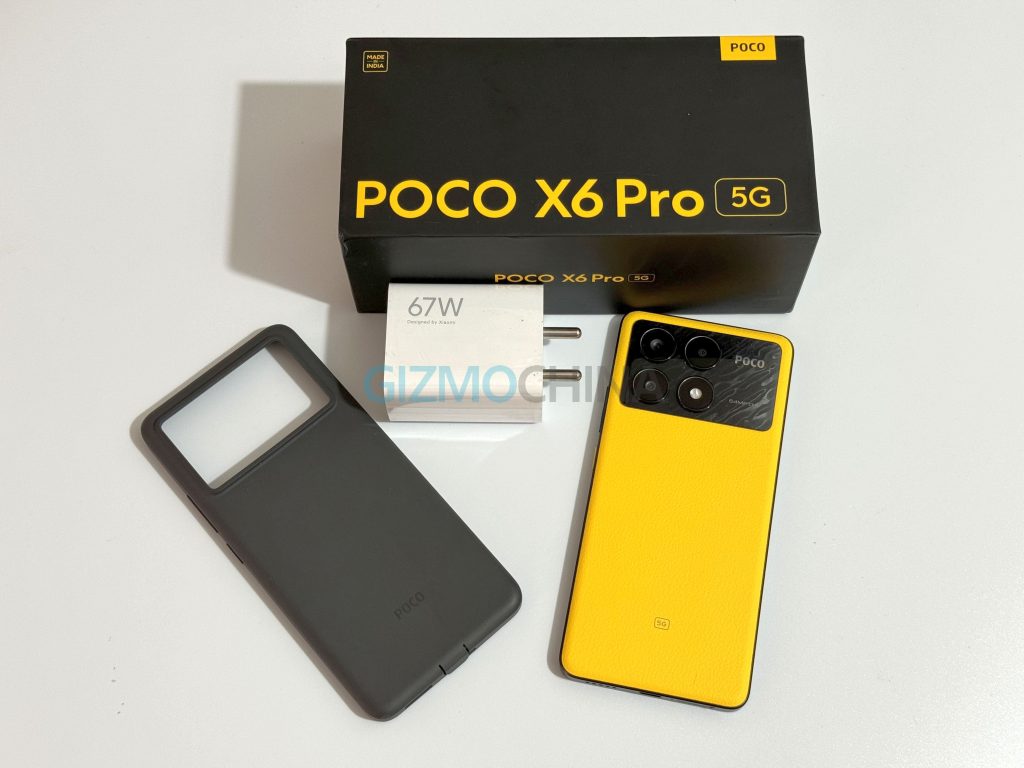 POCO X6 Pro 256GB イエロー 67W　保護フィルム、ケース付き POCO X6 Pro 256GB イエロー 67W 保護フィルム、ケース付き