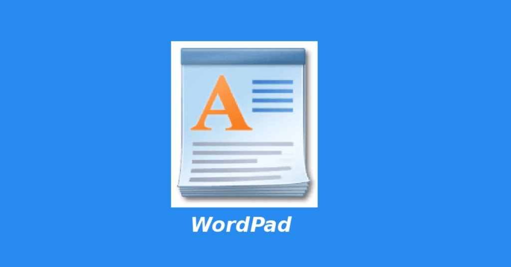 Microsoft Windows Wordpad
