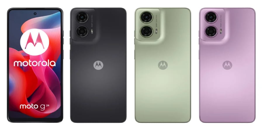 Motorola Moto G24 renders specs price