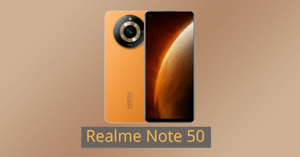 Realme Note 50 NBTC Certification
