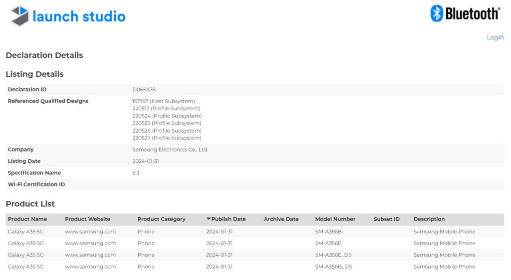 Samsung Galaxy A35 5G