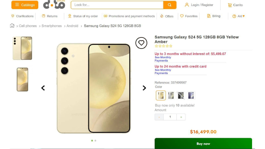 Galaxy S24 Price