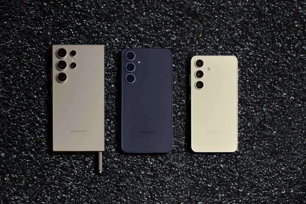 Samsung Galaxy S24 Ultra, Galaxy S24 Plus, and Galaxy S24