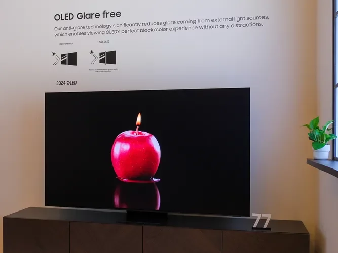 Samsung unveils the S95D during CES 2024, brand's brightest OLED TV