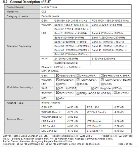 New Tecno CL6 Smartphone Arrives on FCC With Upto 12GB RAM - Gizmochina