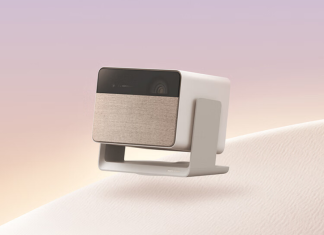 XGIMI RS 10 Mini laser projector with brightness up to 800 ISO lumens and gimbal stand unveiled in China XGIMI RS 10 Mini laser projector