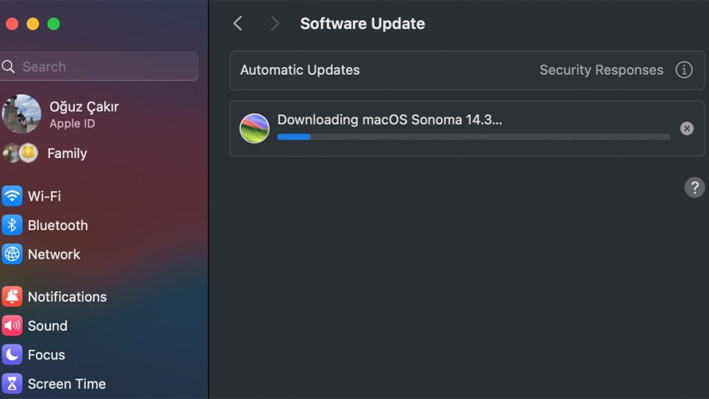 macOS 14.3 Sonoma Update