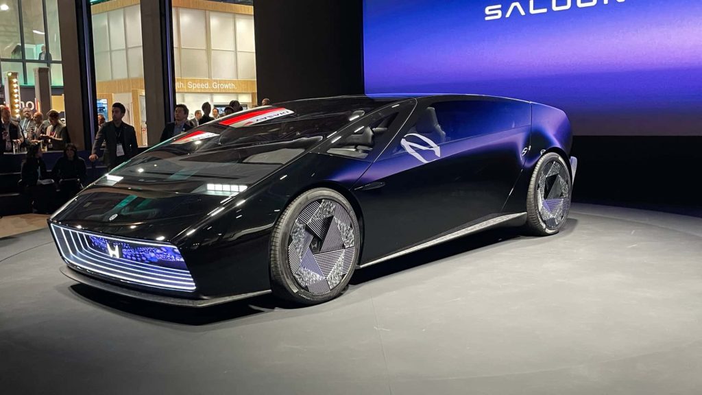 Honda Unveils Sleek Saloon Concept at CES 2025, Slated for a 2026 Debut