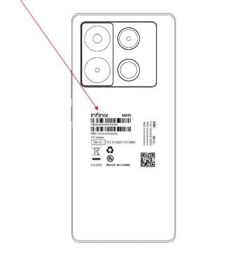 Infinix Note 40 Pro schematic via FCC certification