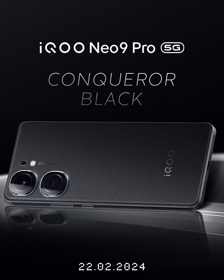 iQOO Neo 9 Pro Conguorer Black
