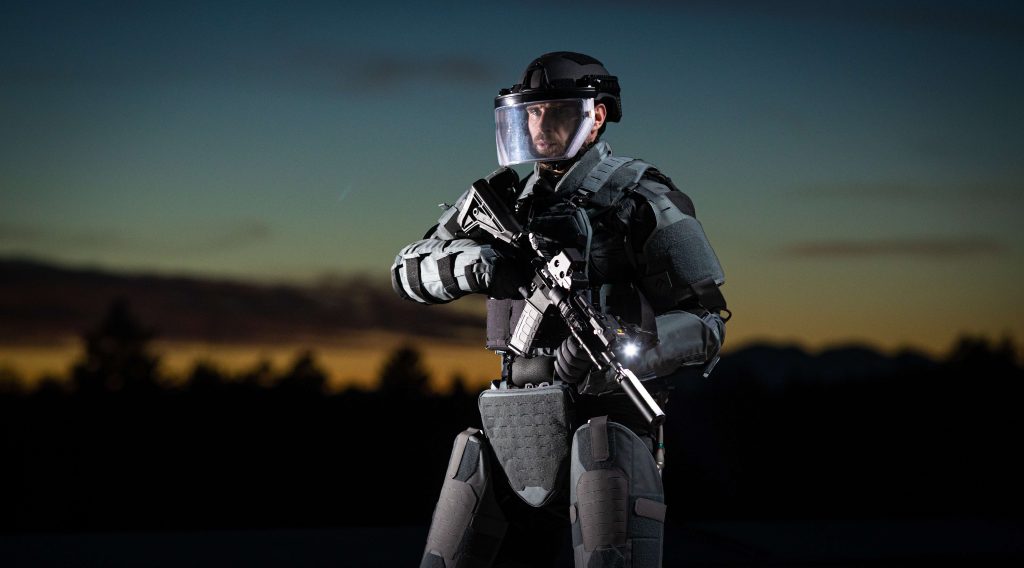 ExoM Up-Armoured Exoskeleton