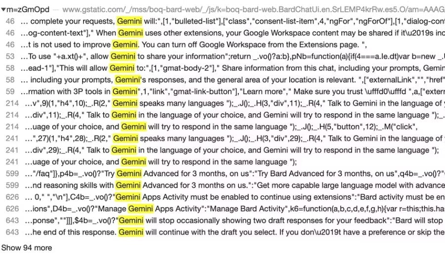 Google rename Bard to Gemini
