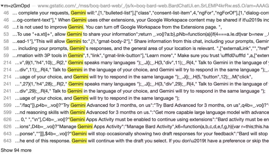 Google rename Bard to Gemini
