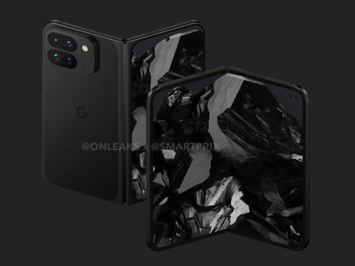 Google PIxel fold 2 CAD renders by SmartPrix / OnLeaks