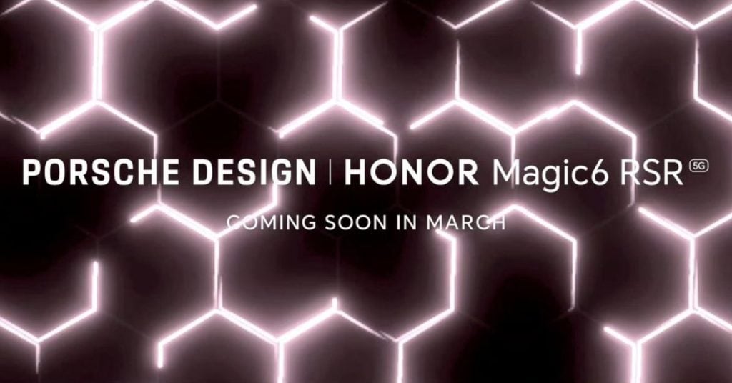 Honor Magic 6 RSR launch