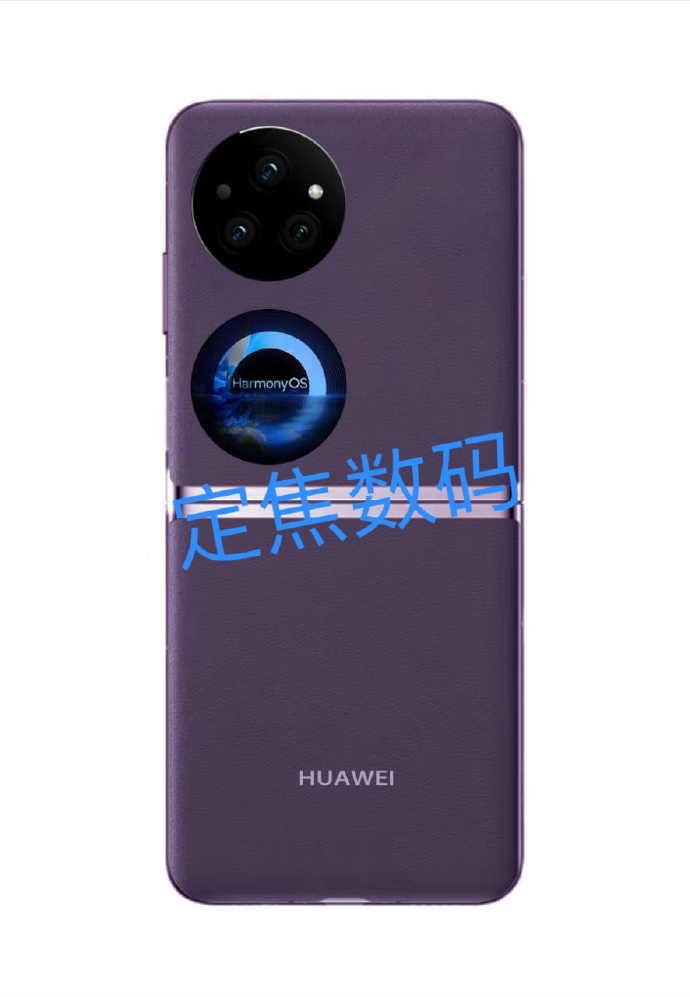 Huawei Pocket S2 Dark Purple Render