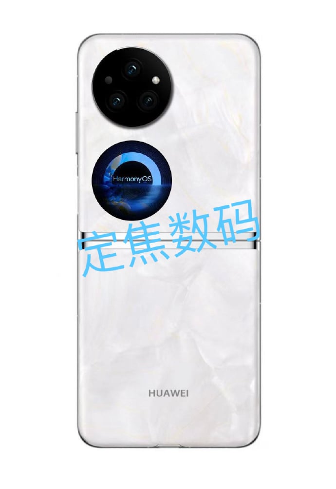 Huawei Pocket S2 Rococo White Render