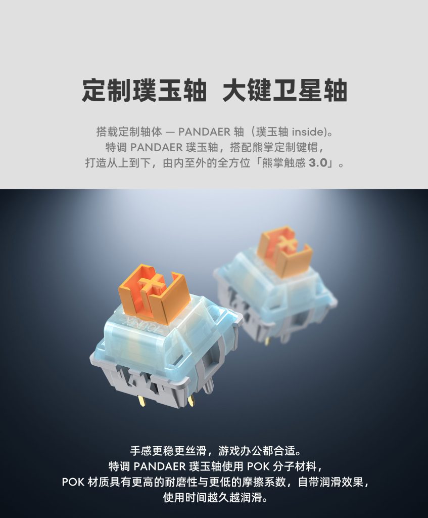 Meizu PANDAER IQUNIX Platinum Unicorn MOD Keyboard