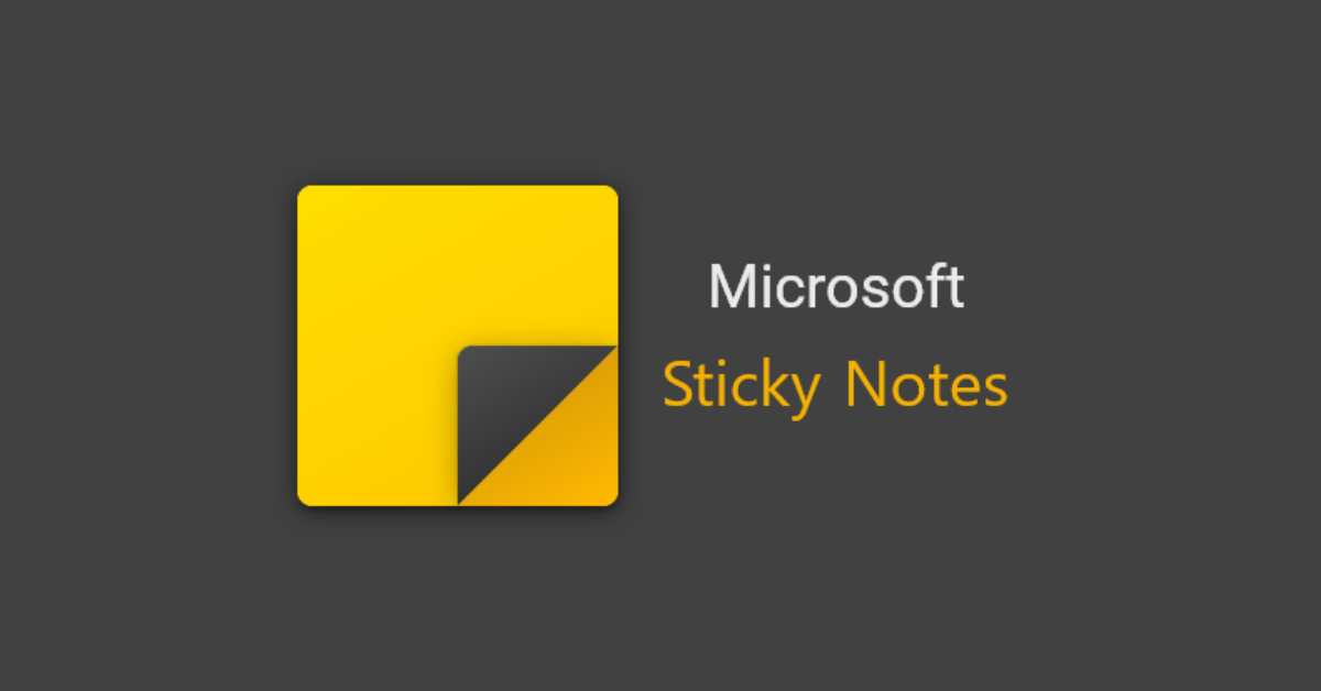 Microsoft sticky