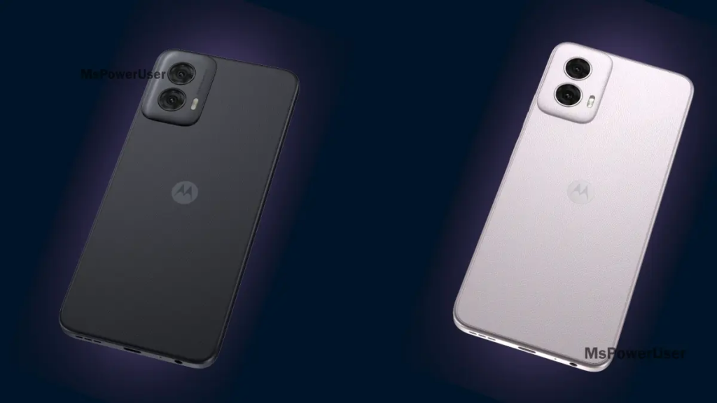 Moto G Power 5G (2024) official renders leaked, color options, key
