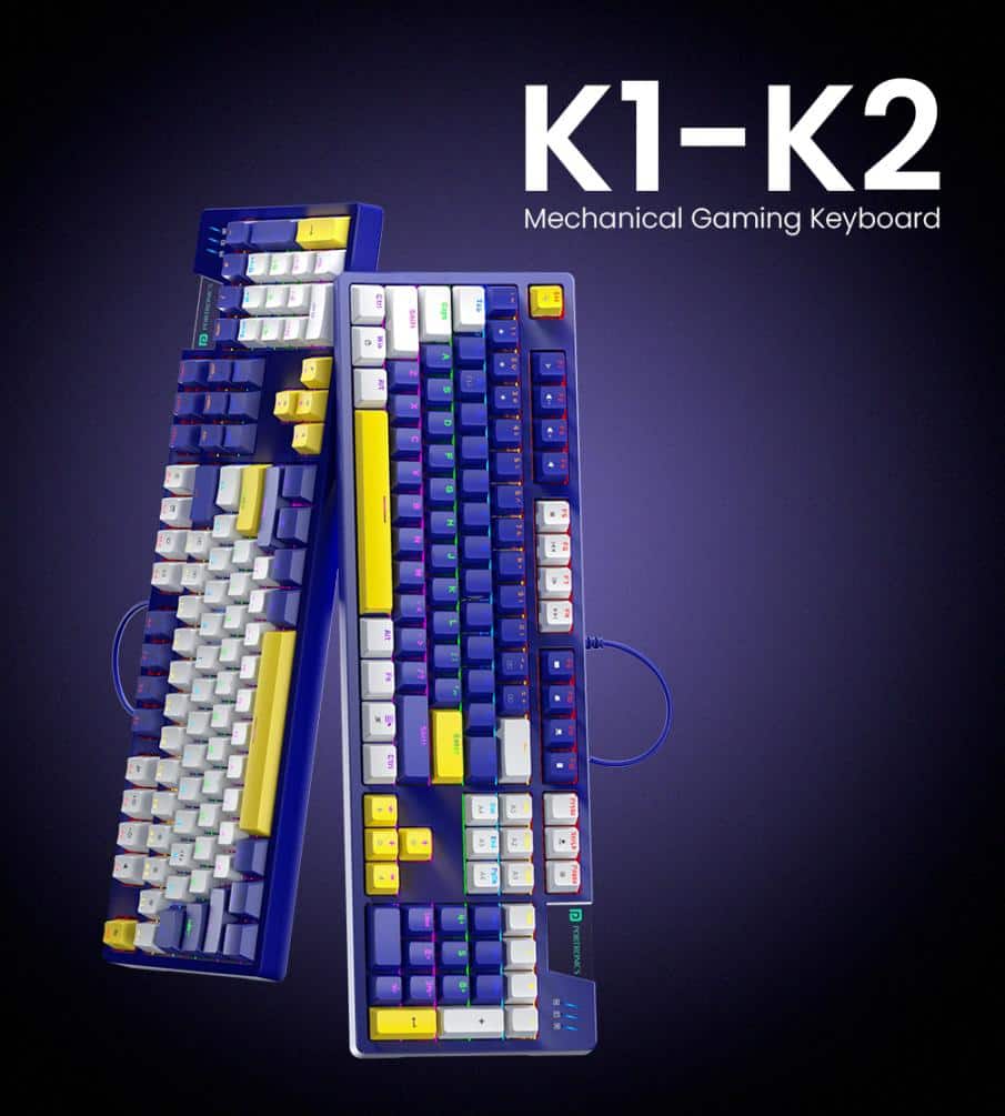 Portronics K1 K2 Mechanical Keyboards