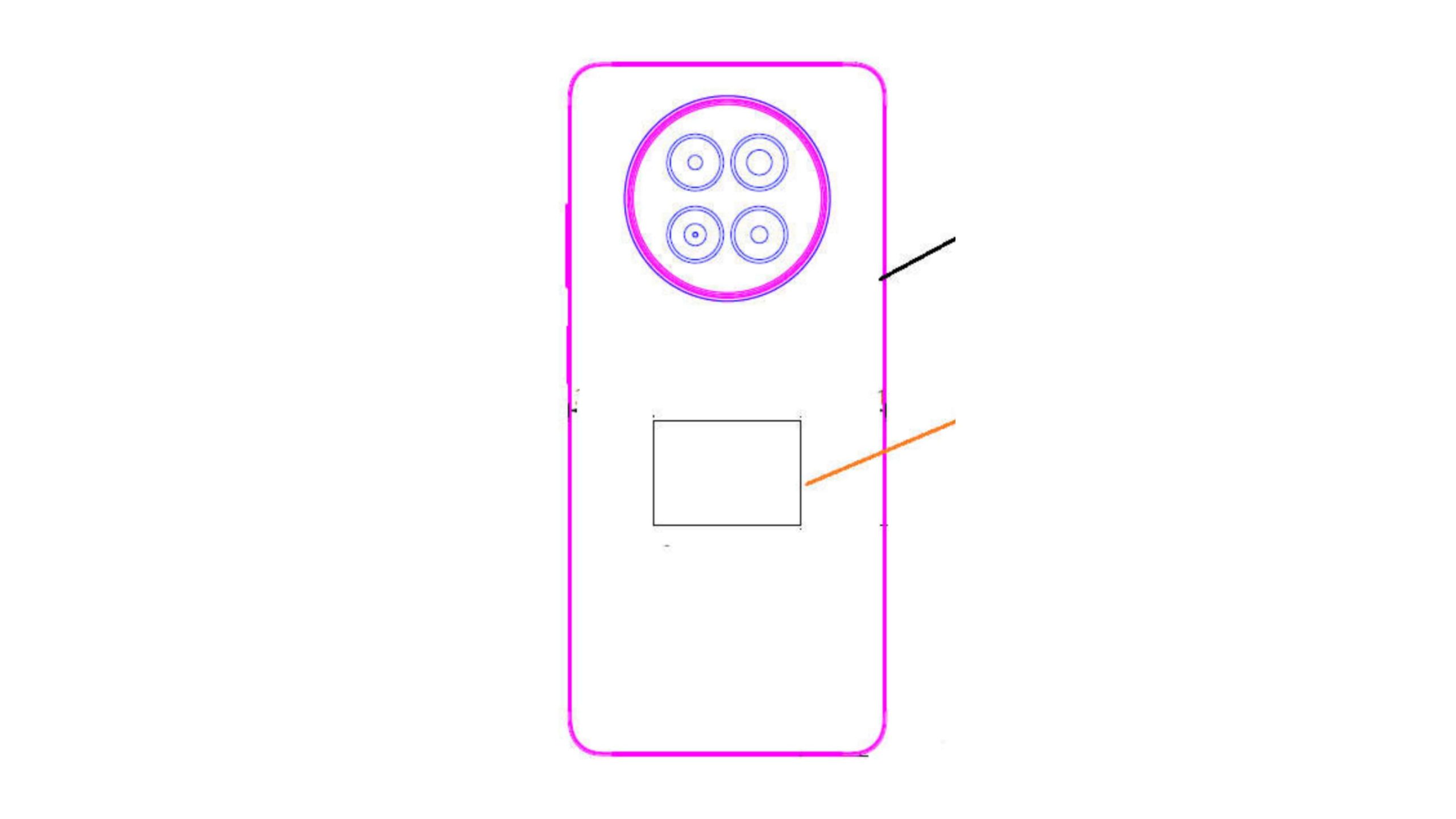 Realme RMX3999 rear design revealed by FCC - Gizmochina