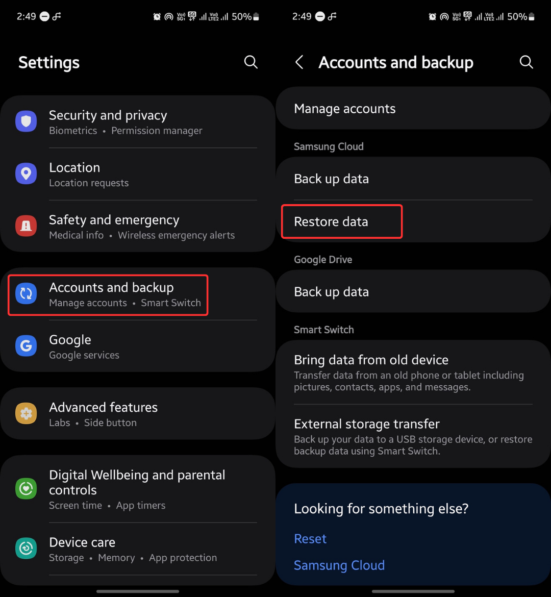 How to retrieve deleted text messages on Samsung S21, S22, and S23