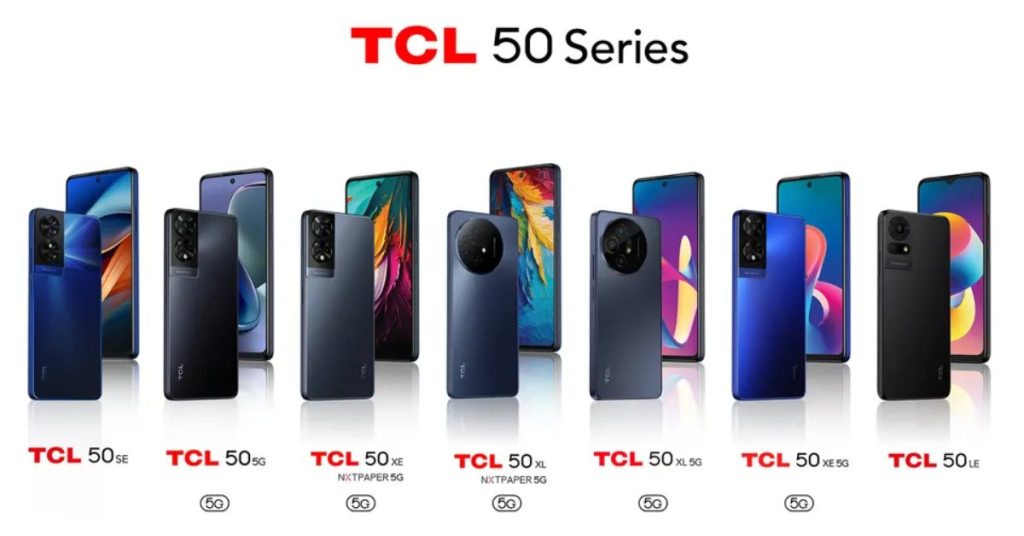 TCL 50 Series Smartphones