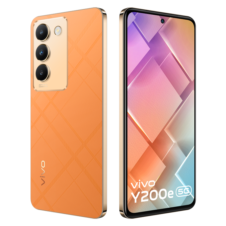 Vivo Y200e 5G - Saffron Orange