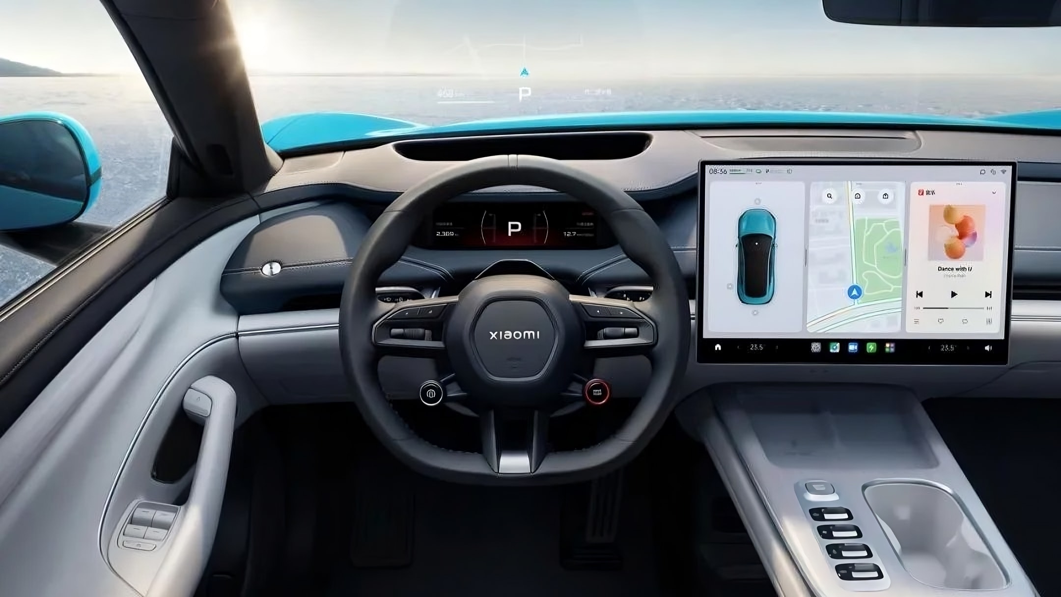 Xiaomi SU7 s Interior Unveiled Featuring Physical Buttons Driver 