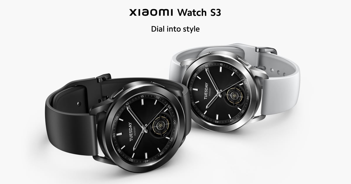 Xiaomi Watch S3 goes global with interchangeable bezels