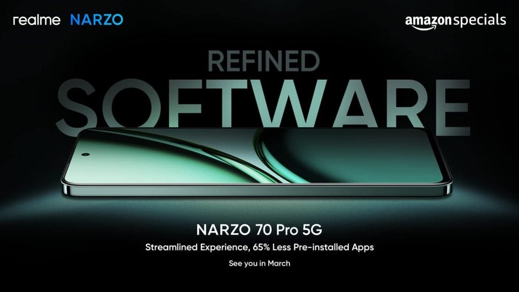 Realme Narzo 70 Pro 5G display