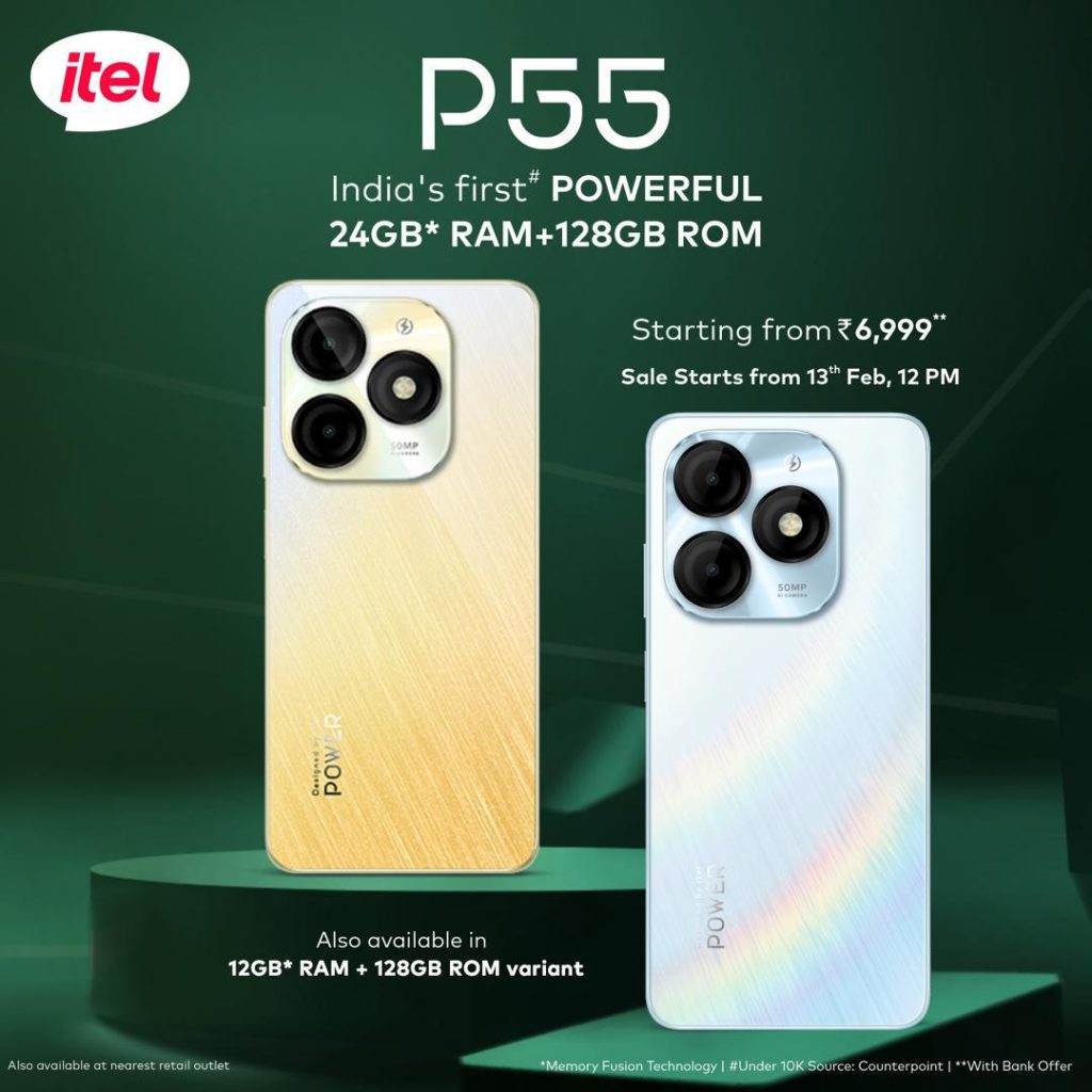 itel P55