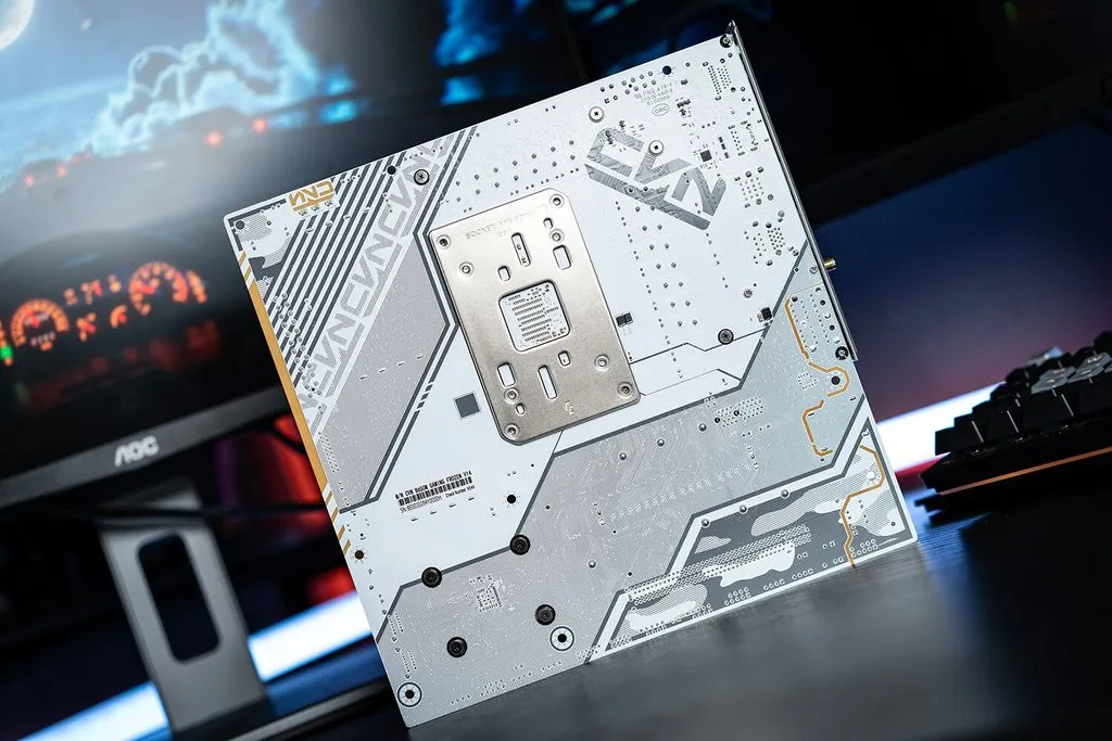 Colorful's white Gaming motherboard supports Ryzen 7000