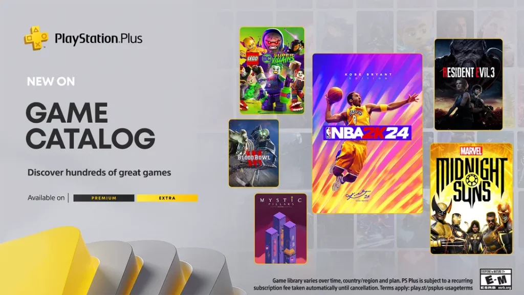 PlayStation Plus March 2024