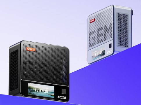 AOOSTAR GEM12 Pro gaming mini PC delivers a built-in screen ...