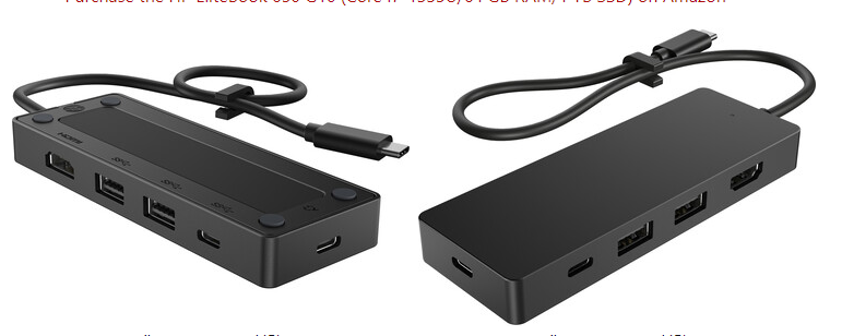 HP USB-C SlimTravel Hub G