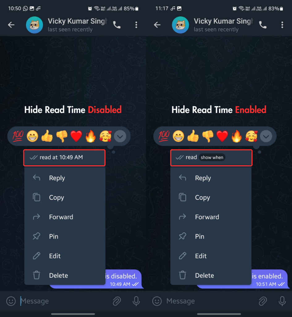 How to Hide Online Status and Last Seen on Telegram - Gizmochina