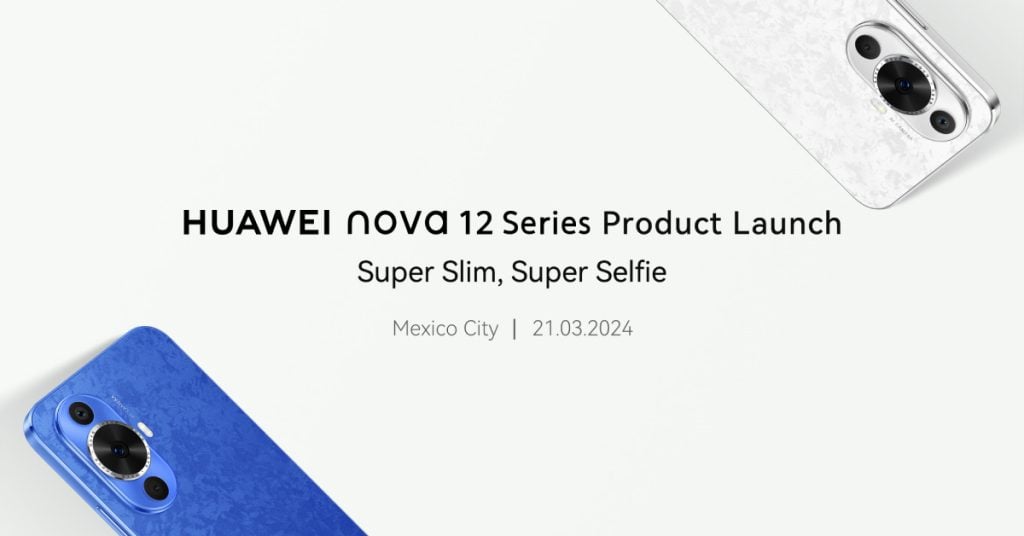 HuaweI Nova 12 series launch global