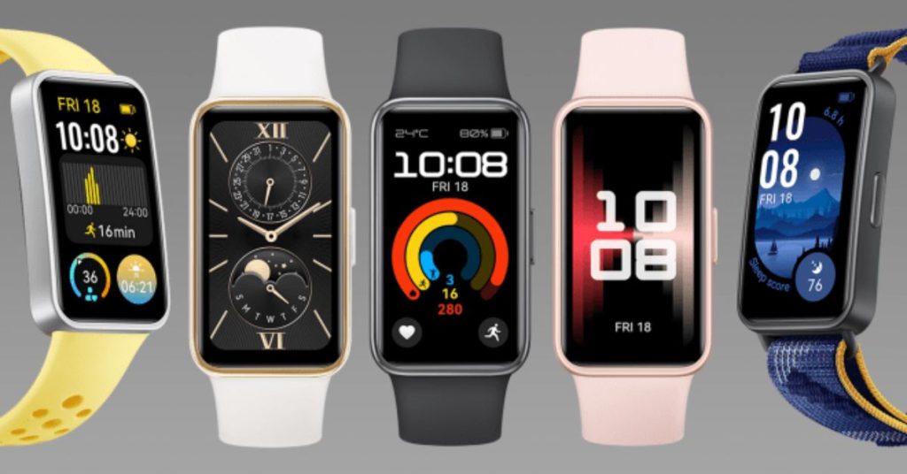 Huawei Band 9 leaks in official-looking renders, reveals specifications ...
